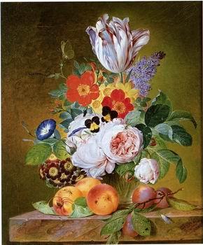unknow artist Floral, beautiful classical still life of flowers.041 oil painting image